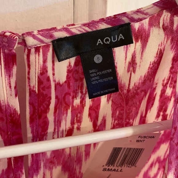 AQUA TIE FRONT SURPLICE ROMPER S NWT - Picture 11 of 16